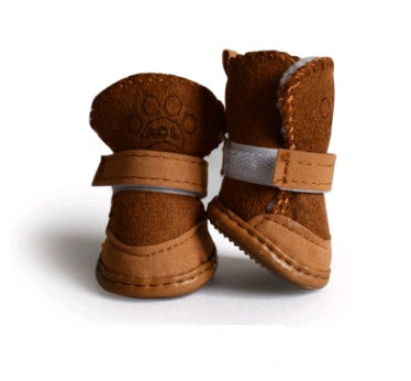 Lambskin Snow Shoes Cotton