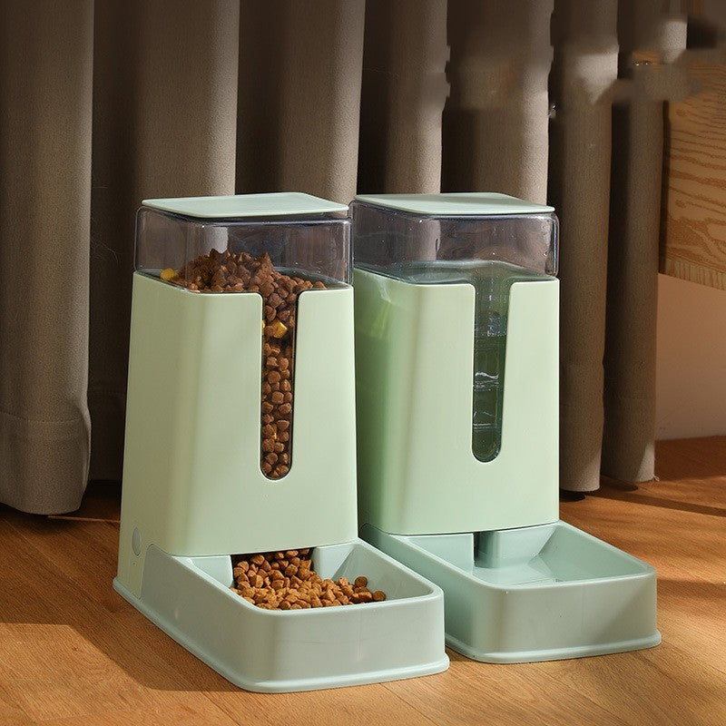 Double Bowl Automatic Feeder Waterer