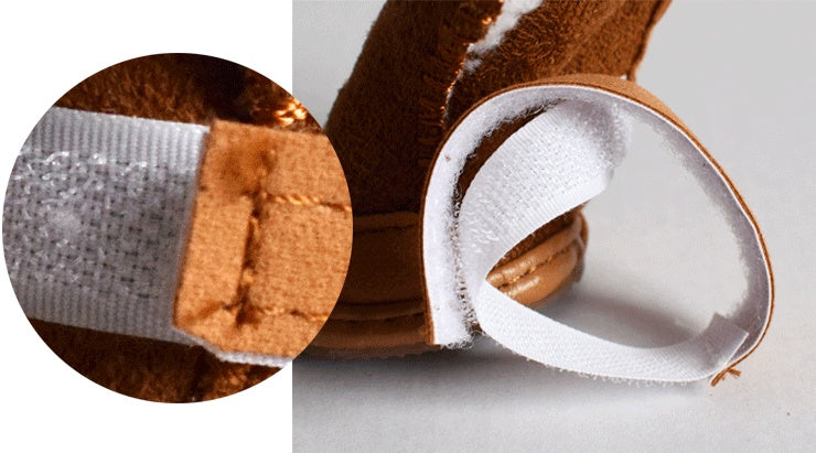 Lambskin Snow Shoes Cotton