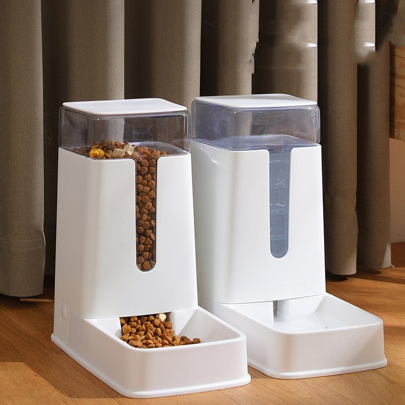 Double Bowl Automatic Feeder Waterer