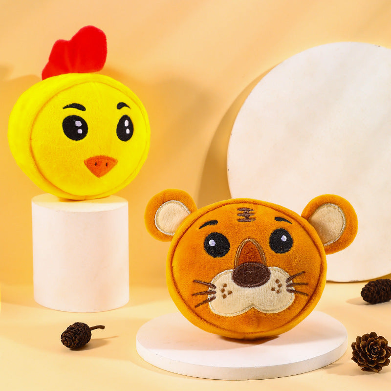 Pet Vocal Teething Plush Toy