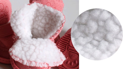 Lambskin Snow Shoes Cotton