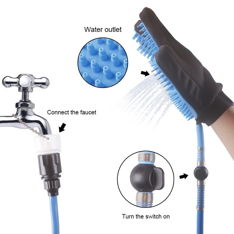 Cat Bathing Shower Tool