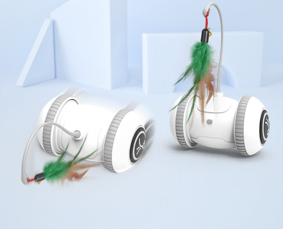 Interactive Cat Toy With Interchangeable Heads Toy