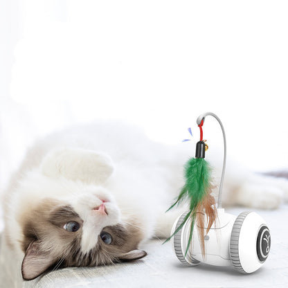 Interactive Cat Toy With Interchangeable Heads Toy