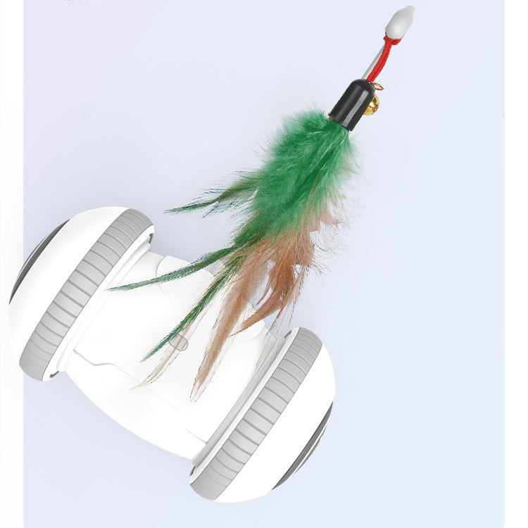 Interactive Cat Toy With Interchangeable Heads Toy