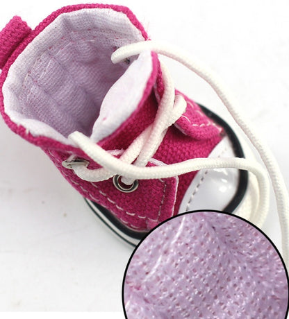 Pet Cowboy Canvas Shoes for Dogs