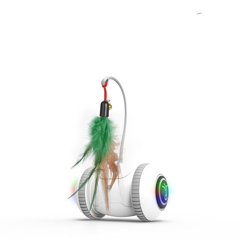 Interactive Cat Toy With Interchangeable Heads Toy
