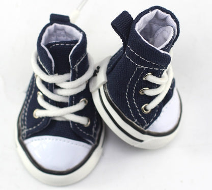 Pet Cowboy Canvas Shoes for Dogs