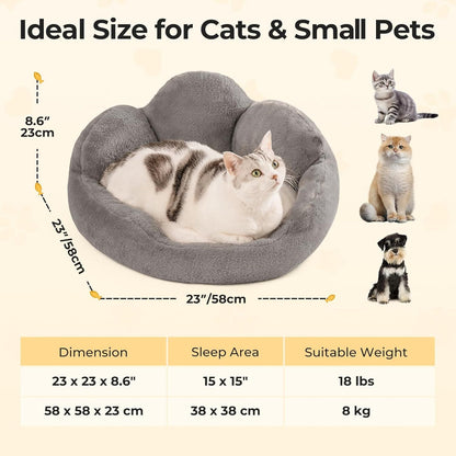 Fluffy Dog Bed Washable Cat Couch Bed